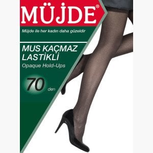 Mus Kaçmaz Lastikli Çorap 12'li paket Standart - 57-Ten - 70