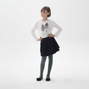 Opak Külotlu Çocuk Çorabı (40 denye) 6'lı Paket